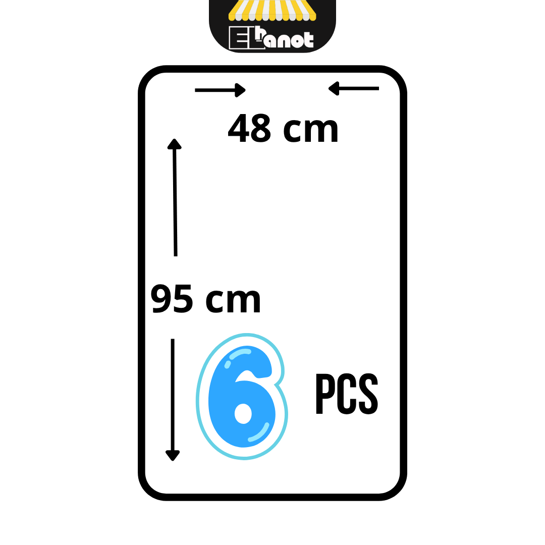 Pack de 06 serviettes LUX PR06
