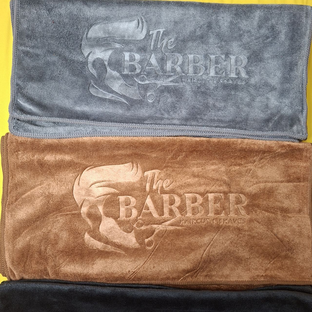 Pack 8 Serviettes THE BARBER Professionnelles