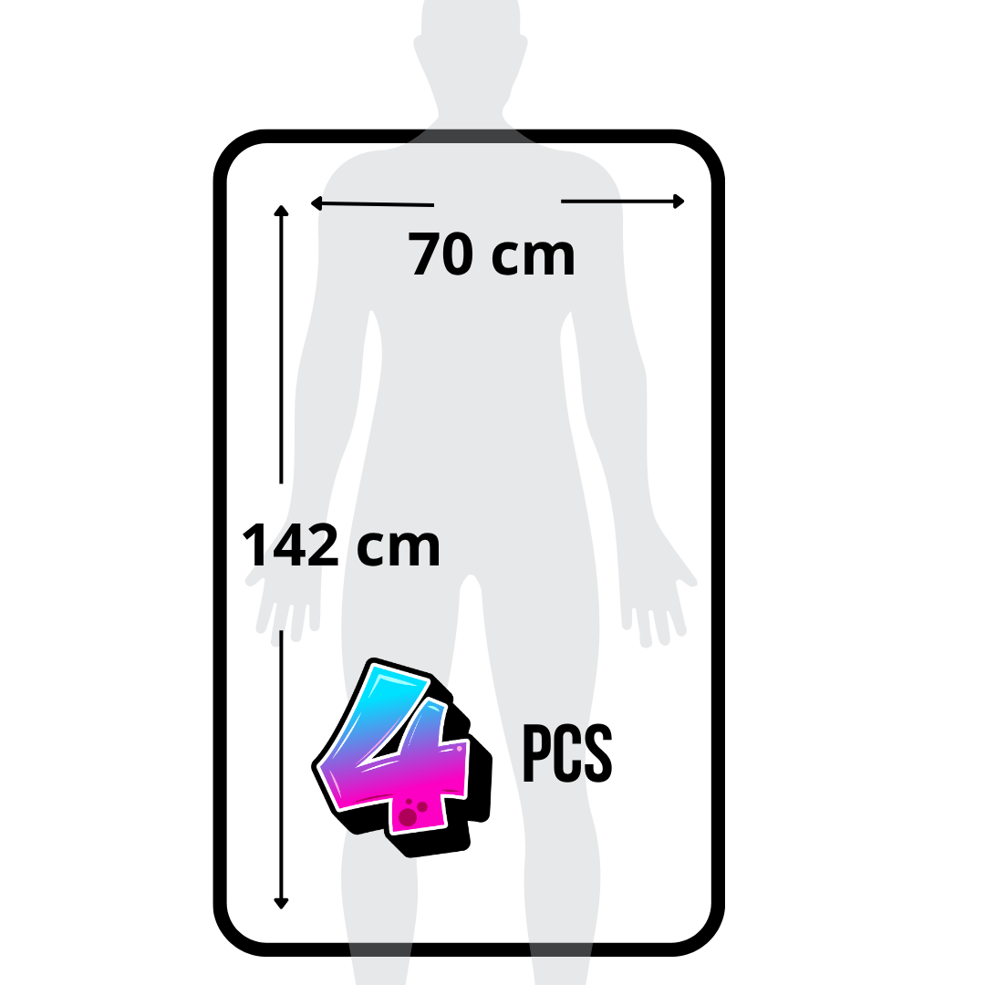 4 GRADES SERVIETTES VECTORIA