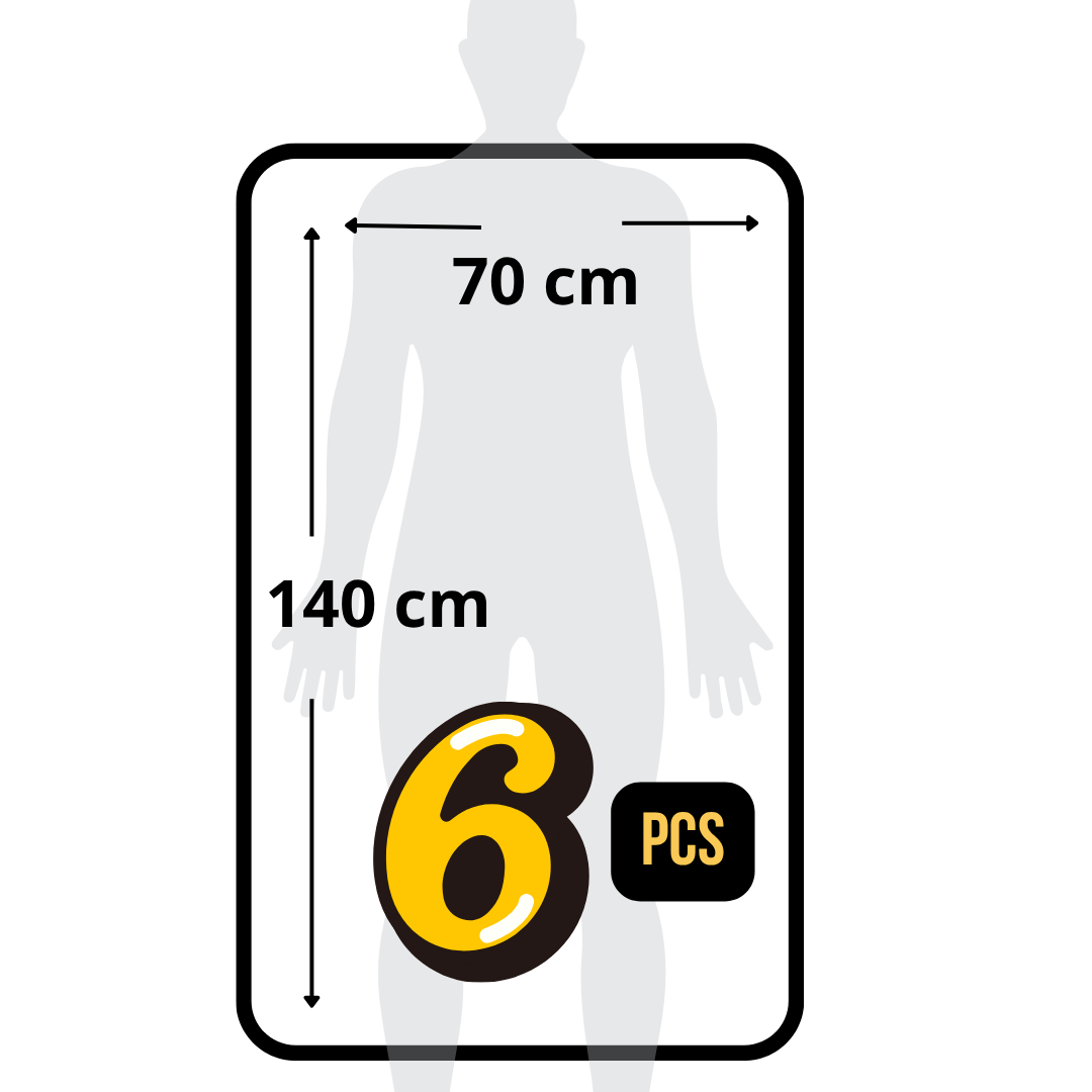 Pack 06 Serviettes Premium – Collection Pompon Luxe