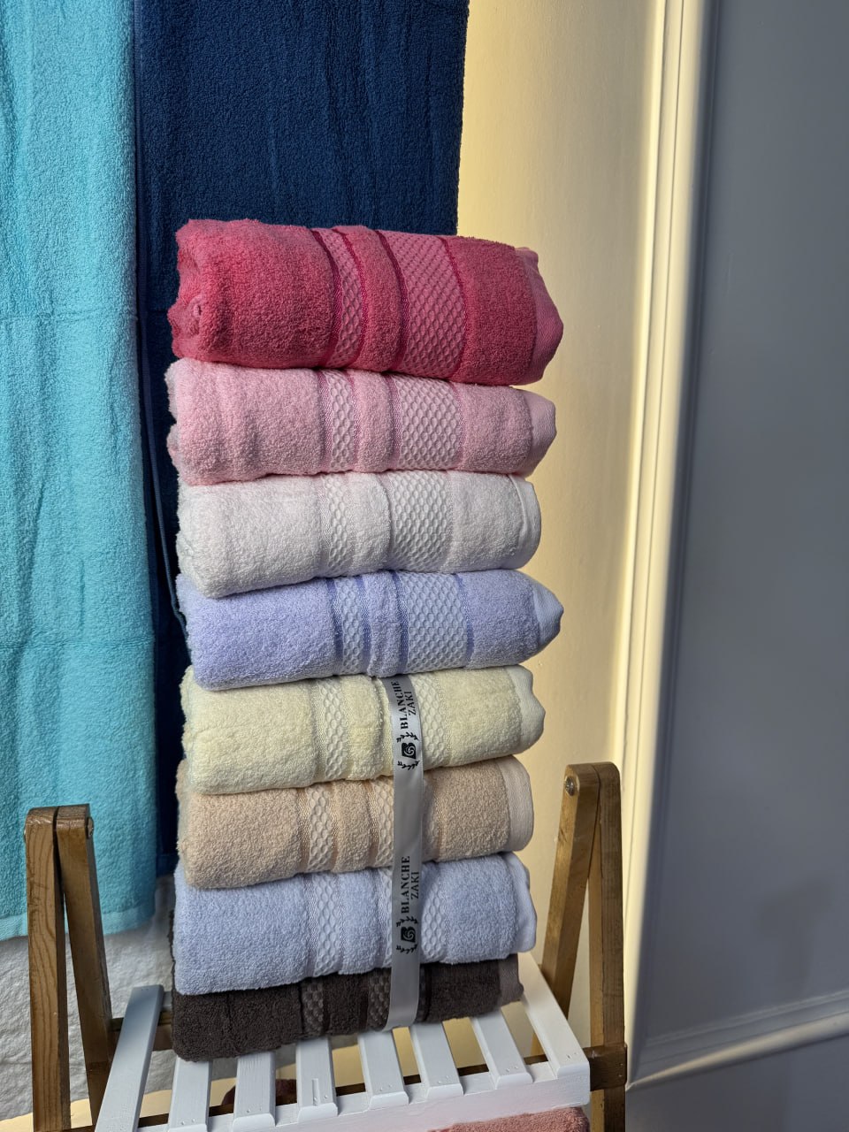 Pack de 8 Serviettes de Luxe